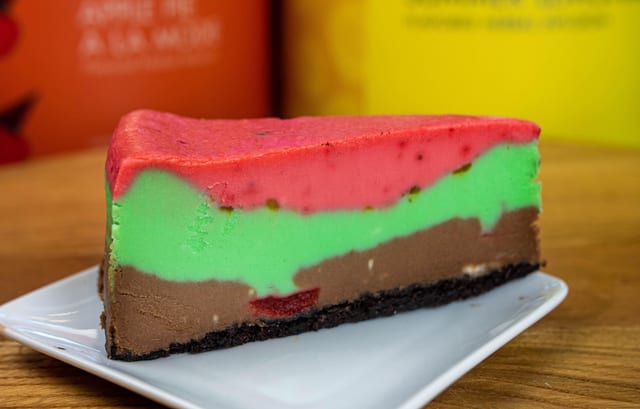 Spumoni Cheesecake.